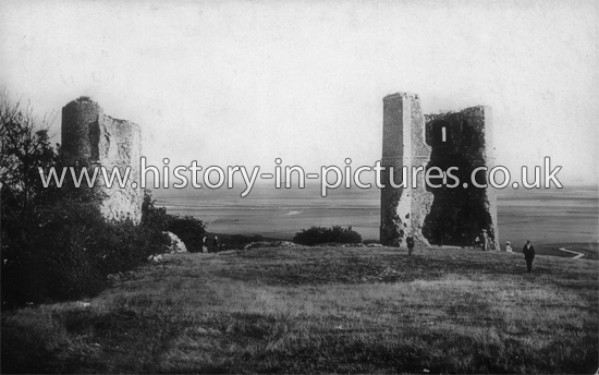 Ruined Castle, Hadleigh, Essex. c.1909